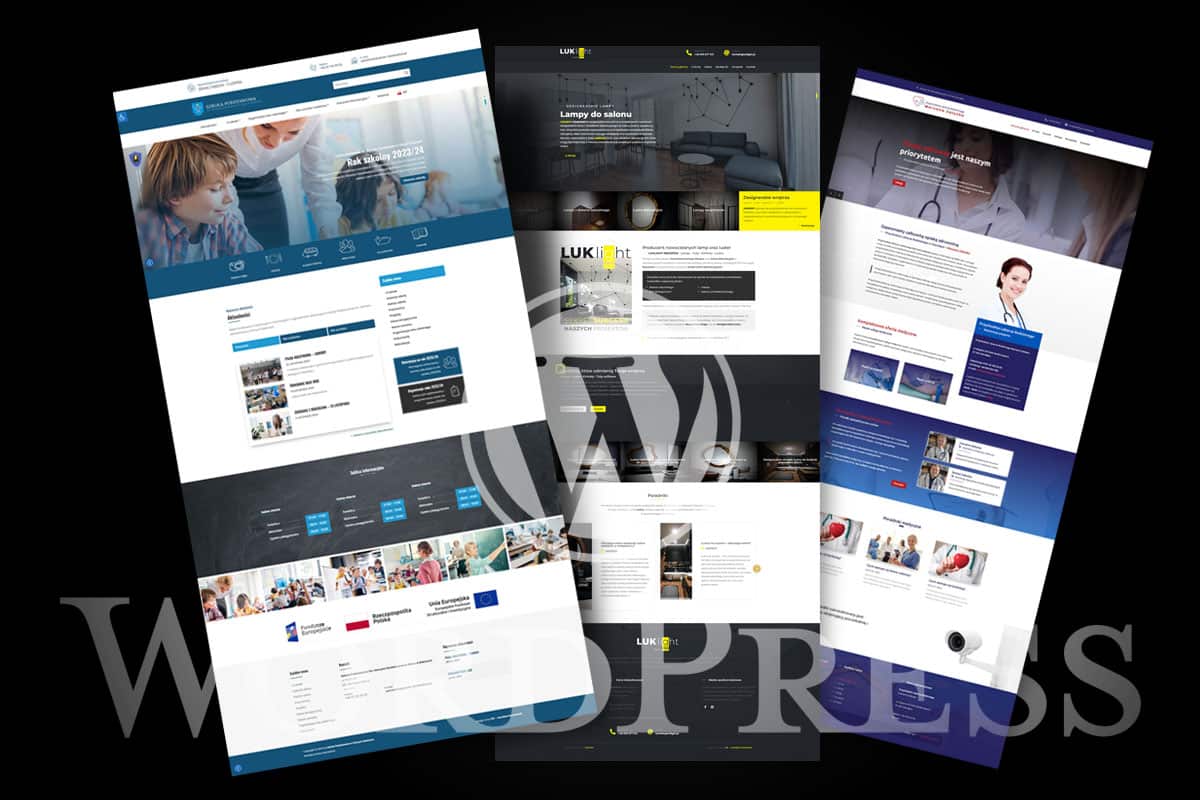 Strona internetowa tworzona w CMS WordPress - Zalety