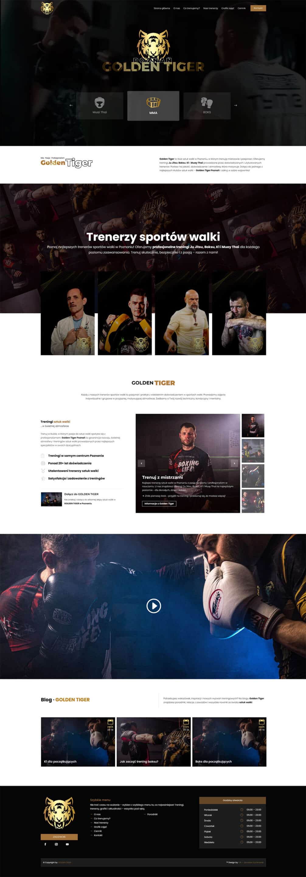 Golden Tiger – Sztuki walki w Poznaniu Golden Tiger - Sztuki walki w Poznaniu