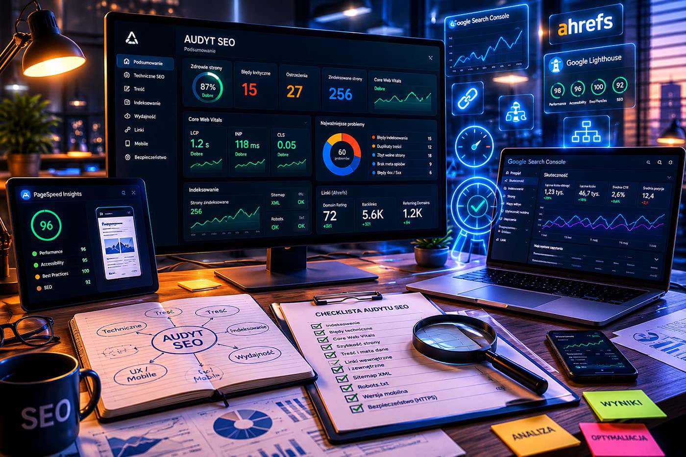 Audyt SEO strony internetowej